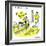 Hazel Cartoon-Ted Key-Framed Giclee Print