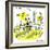 Hazel Cartoon-Ted Key-Framed Giclee Print