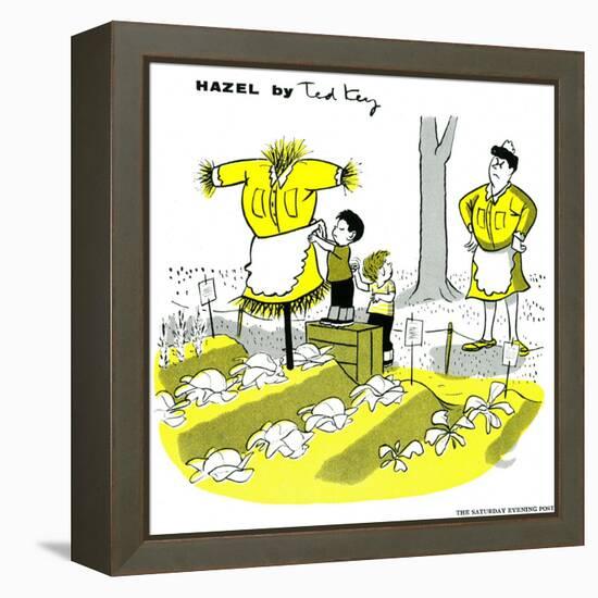 Hazel Cartoon-Ted Key-Framed Premier Image Canvas