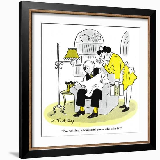 Hazel Cartoon-Ted Key-Framed Giclee Print