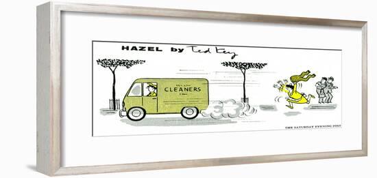 Hazel Cartoon-Ted Key-Framed Giclee Print