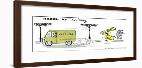 Hazel Cartoon-Ted Key-Framed Giclee Print