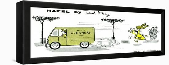 Hazel Cartoon-Ted Key-Framed Premier Image Canvas