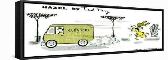 Hazel Cartoon-Ted Key-Framed Premier Image Canvas