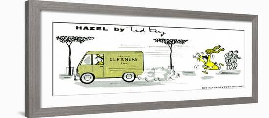 Hazel Cartoon-Ted Key-Framed Giclee Print