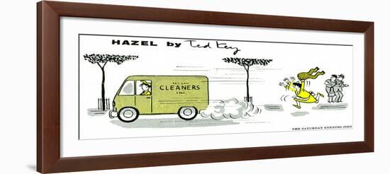 Hazel Cartoon-Ted Key-Framed Giclee Print