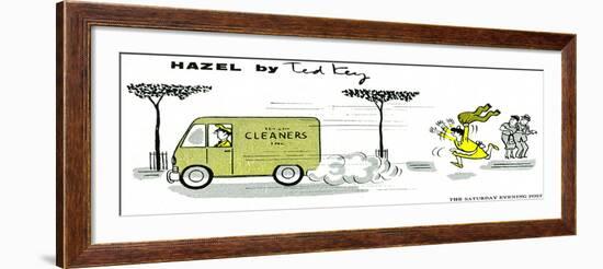 Hazel Cartoon-Ted Key-Framed Giclee Print