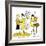 Hazel Cartoon-Ted Key-Framed Giclee Print