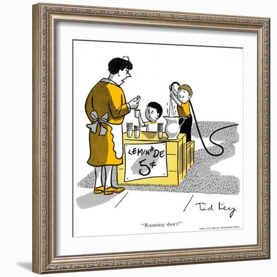 Hazel Cartoon-Ted Key-Framed Giclee Print