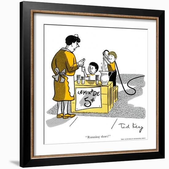 Hazel Cartoon-Ted Key-Framed Giclee Print