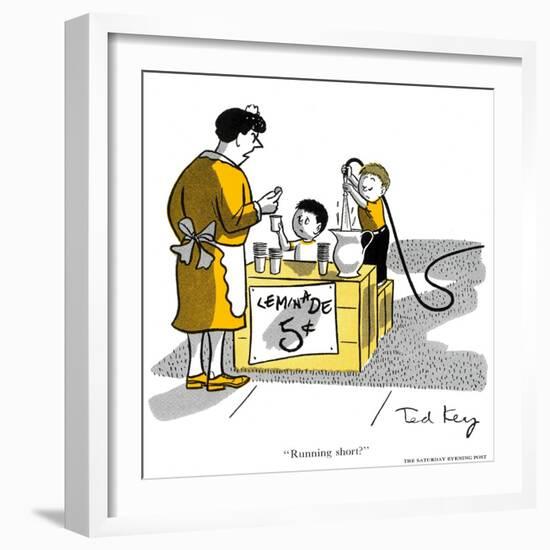 Hazel Cartoon-Ted Key-Framed Giclee Print