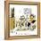 Hazel Cartoon-Ted Key-Framed Premier Image Canvas