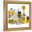 Hazel Cartoon-Ted Key-Framed Premier Image Canvas