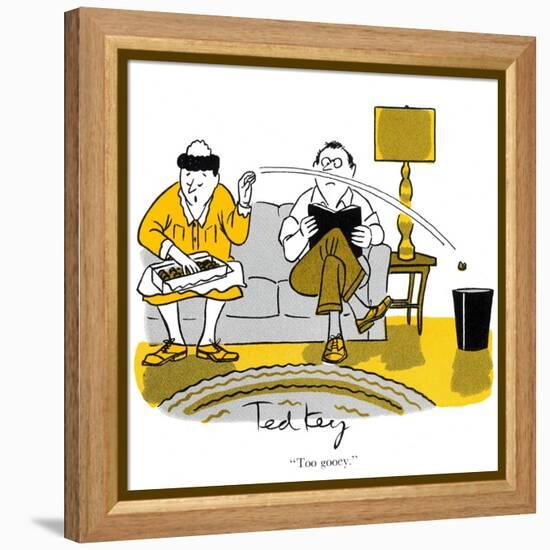 Hazel Cartoon-Ted Key-Framed Premier Image Canvas