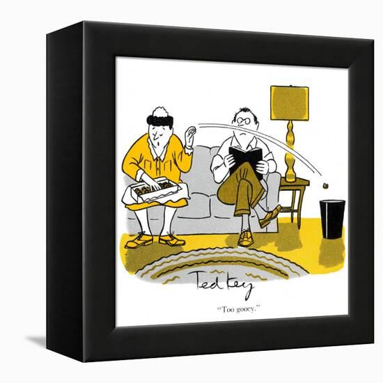 Hazel Cartoon-Ted Key-Framed Premier Image Canvas