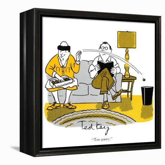 Hazel Cartoon-Ted Key-Framed Premier Image Canvas