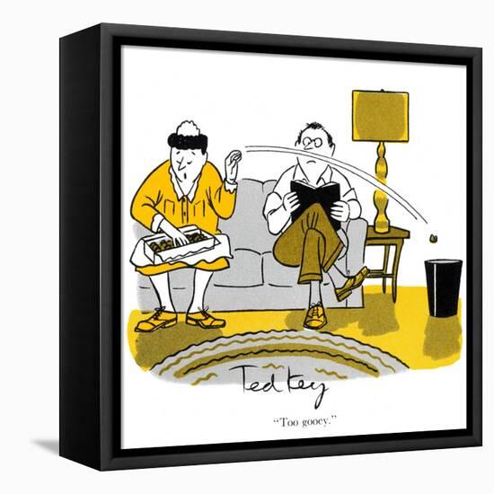 Hazel Cartoon-Ted Key-Framed Premier Image Canvas