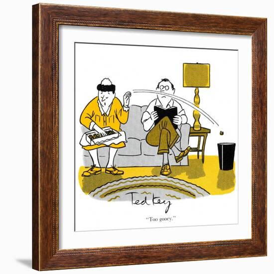 Hazel Cartoon-Ted Key-Framed Giclee Print