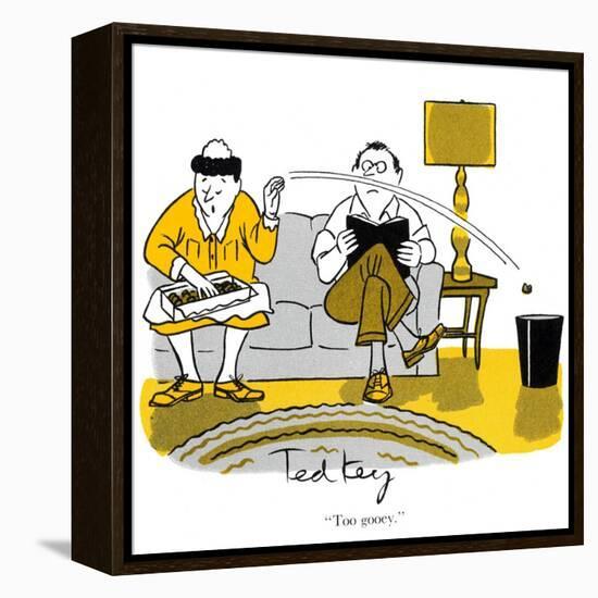 Hazel Cartoon-Ted Key-Framed Premier Image Canvas