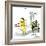 Hazel Cartoon-Ted Key-Framed Giclee Print