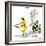 Hazel Cartoon-Ted Key-Framed Giclee Print