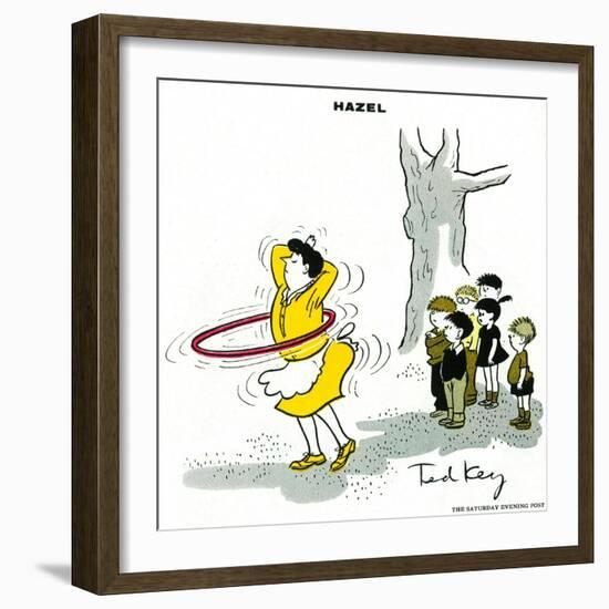 Hazel Cartoon-Ted Key-Framed Giclee Print