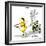 Hazel Cartoon-Ted Key-Framed Giclee Print