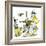 Hazel Cartoon-Ted Key-Framed Giclee Print