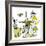 Hazel Cartoon-Ted Key-Framed Giclee Print