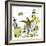 Hazel Cartoon-Ted Key-Framed Giclee Print