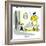 Hazel Cartoon-Ted Key-Framed Giclee Print