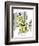 Hazel Cartoon-Ted Key-Framed Giclee Print