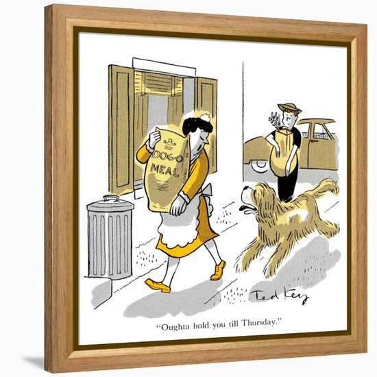 Hazel Cartoon-Ted Key-Framed Premier Image Canvas