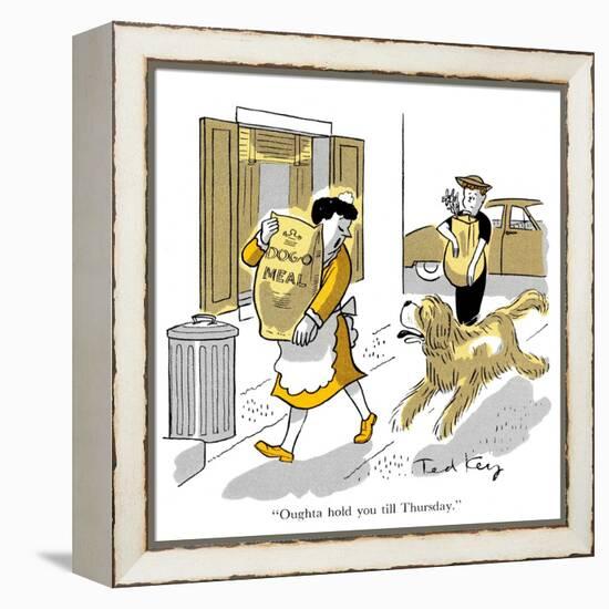 Hazel Cartoon-Ted Key-Framed Premier Image Canvas