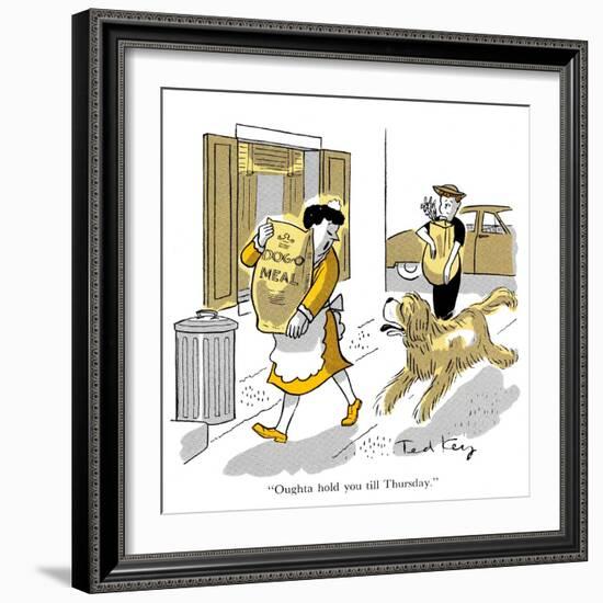 Hazel Cartoon-Ted Key-Framed Giclee Print