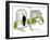 Hazel Cartoon-Ted Key-Framed Giclee Print