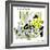 Hazel Cartoon-Ted Key-Framed Giclee Print