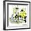 Hazel Cartoon-Ted Key-Framed Giclee Print