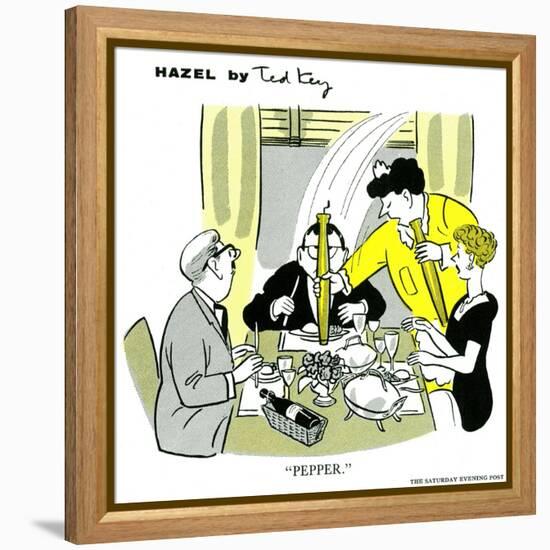 Hazel Cartoon-Ted Key-Framed Premier Image Canvas