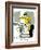 Hazel Cartoon-Ted Key-Framed Giclee Print