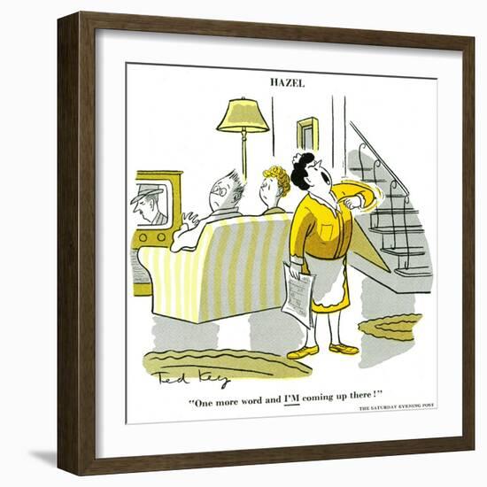 Hazel Cartoon-Ted Key-Framed Giclee Print