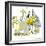 Hazel Cartoon-Ted Key-Framed Giclee Print