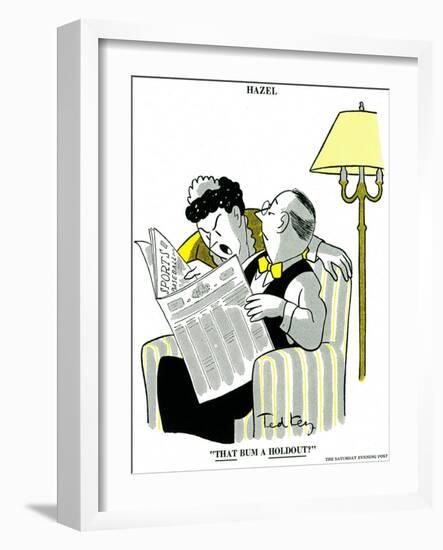 Hazel Cartoon-Ted Key-Framed Giclee Print