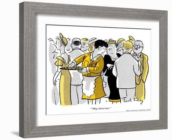 Hazel Cartoon-Ted Key-Framed Giclee Print