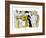 Hazel Cartoon-Ted Key-Framed Giclee Print