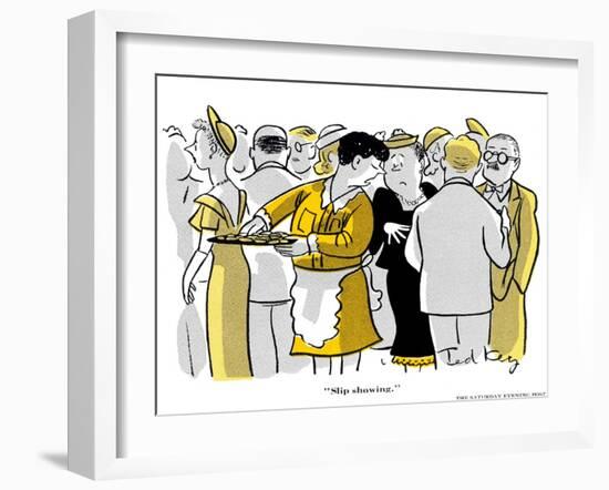 Hazel Cartoon-Ted Key-Framed Giclee Print