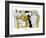 Hazel Cartoon-Ted Key-Framed Giclee Print