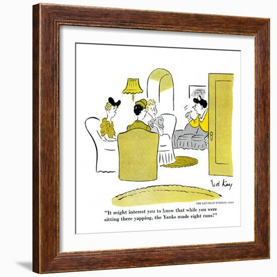 Hazel Cartoon-Ted Key-Framed Giclee Print