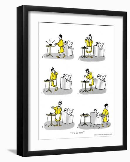 Hazel Cartoon-Ted Key-Framed Giclee Print