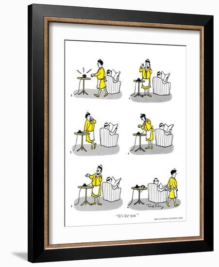 Hazel Cartoon-Ted Key-Framed Giclee Print